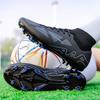 New Men High-top Non-Slip Soccer Shoes Futsal Football Boots Grass Cleats Sneakers High-quality Match Indoor Hot-selling Outdoor
