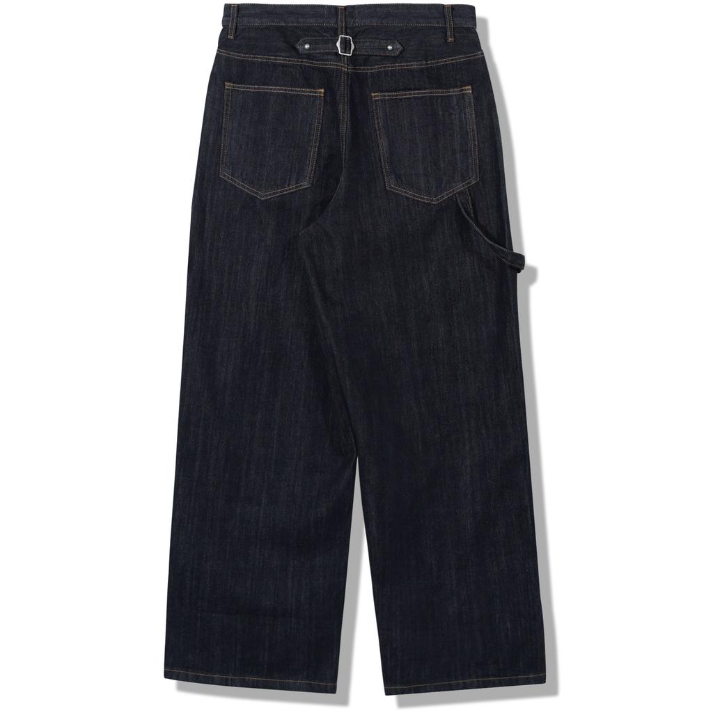 GUBIN (W) Selvedge Double Knee Line Denim Pants
