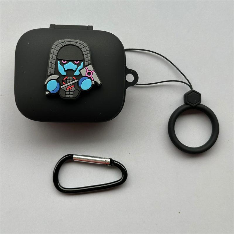 Applicable to real me Realme Buds Air8 wireless bluetooth headset case 1pro three-dimensional cartoon soft case