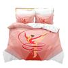3D Digital Printing Three-Piece Kit Girls Room Bedding