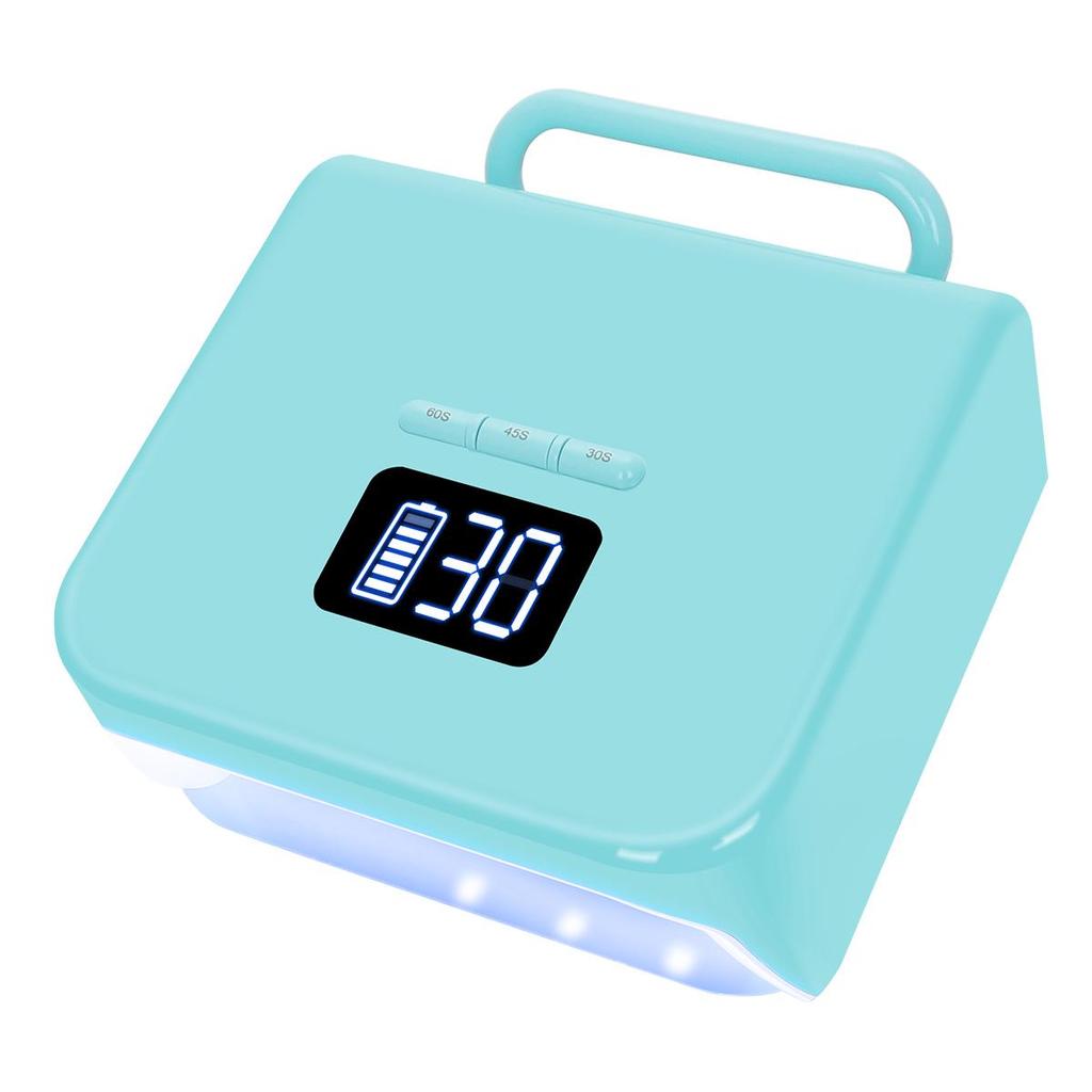 220W High-Power Rechargeable Nail Lamp for Quick-Drying in Salons