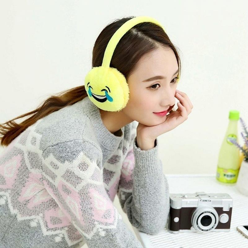 New Men Earmuffs Plush Emoji Headband Earmuffs on Emoticon Ear Warmer Earlap For Fe Girls Ear Muffs New Men Earmuffs Plush Emoji Headband Earmuffs on Emoticon Ear Warmer Earlap For Fe Girls Ear Muffs