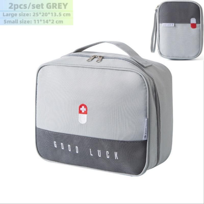 Portable Medicine Bag Cute First Aid Kit Medical Emergency Kits Organizer Outdoor Household Medicine Pill Storage Bag Travel