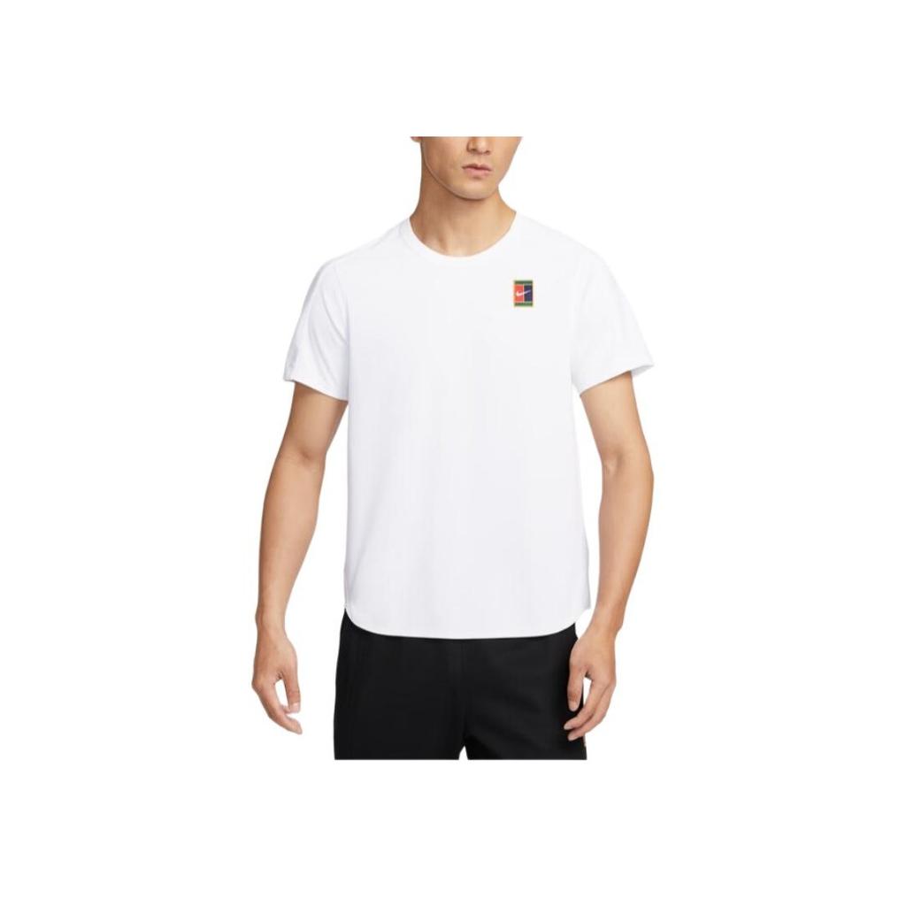 New Nike Court Slam Men's Dri FIT Adv Tennis Top FZ6945-100