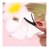 Yesallwas Hair Clips Pins Plumeria Artificial Flowers 5cm Set of 20 Flowers Only White Hair Clips Pins Plumeria Hair Accessories Floral DIY Handmade