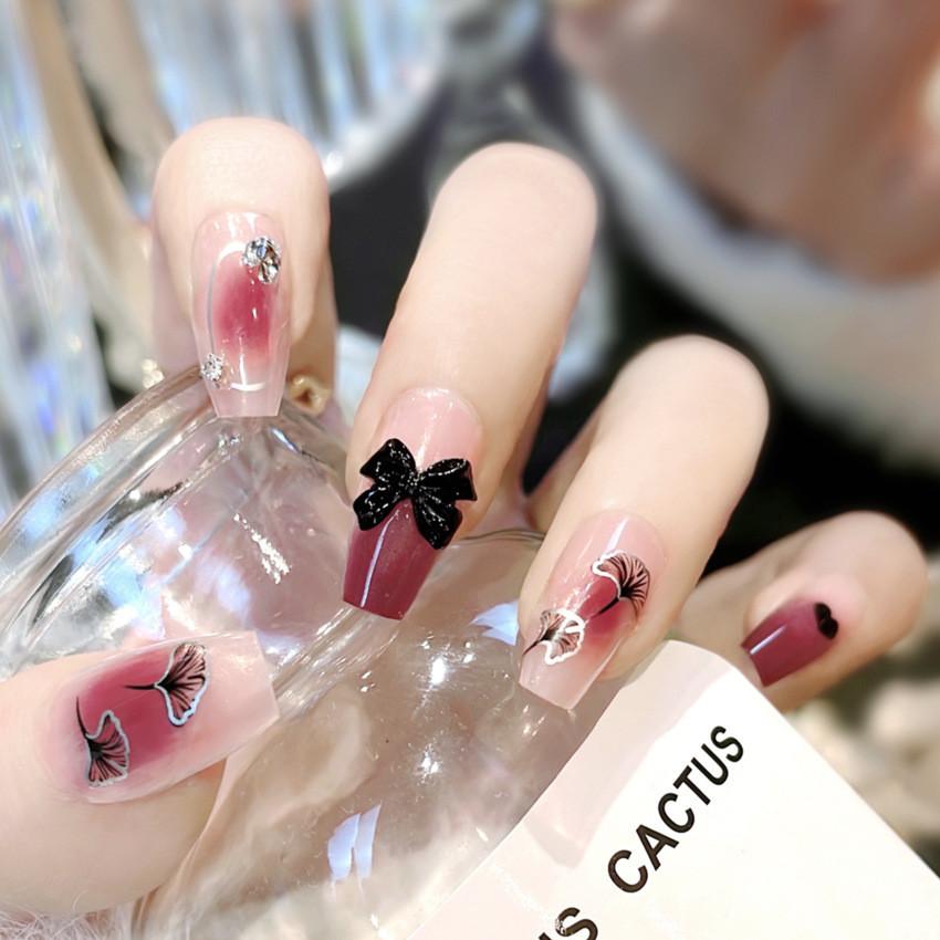 Nails Manicure Wearable Removable Nails Wearresistant Comfortable Lightweight