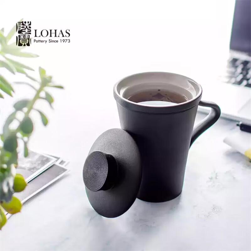 Lu Bao Elegant Ceramic Tea Infuser Mug