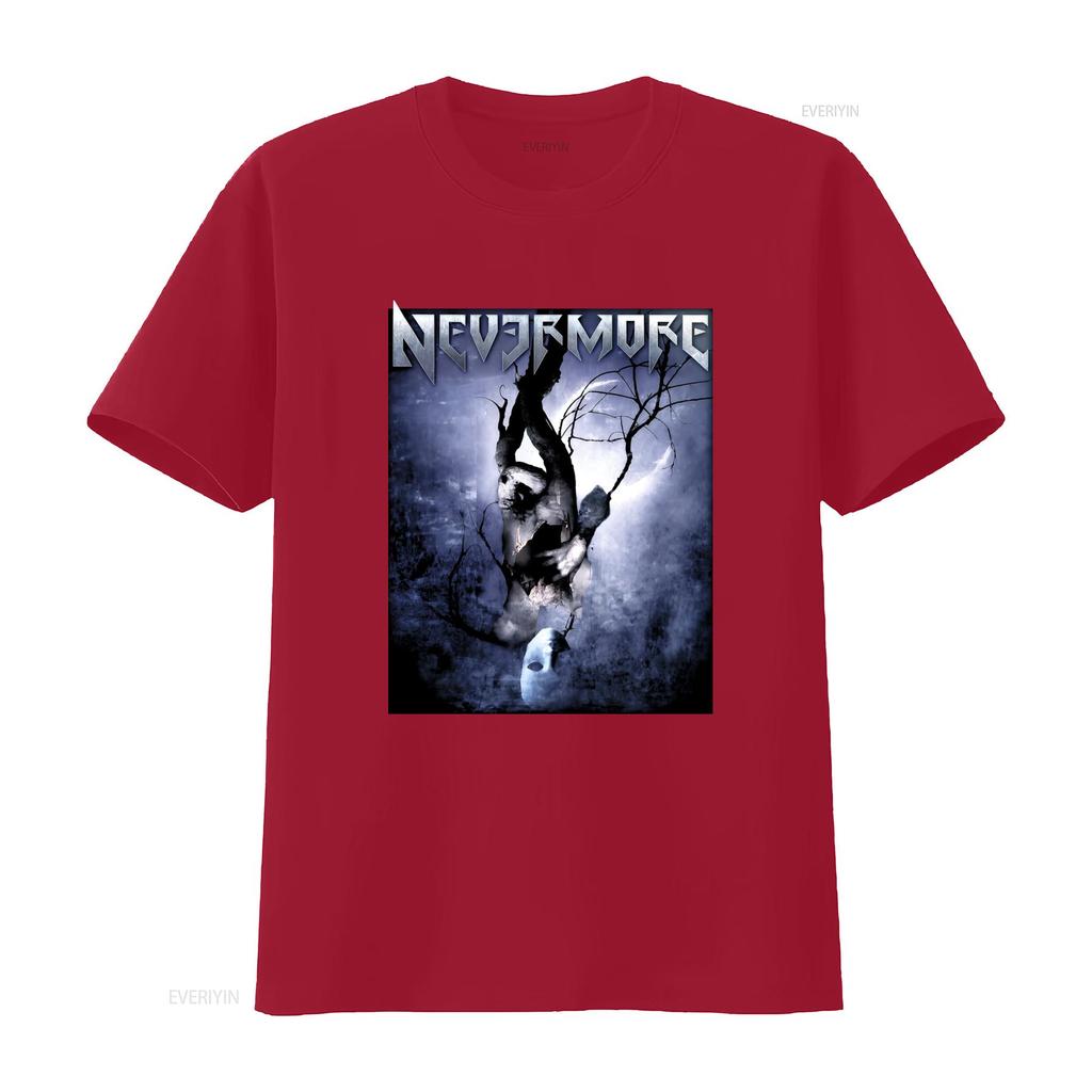 Nevermore Band Dead Heart In A World Print T Shirt Available Full Sizes From S To 5XL vintage Washed Soft Stylish Unisex