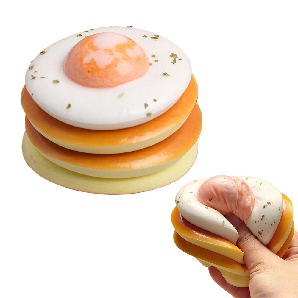 Brot Quetschball Geschenk Squishy Kneten Stressabbau Fidget Sensorisches Spielzeug Simulation Obst Essen, Quetschbälle Für Kinder
