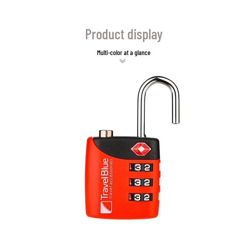 TRAVEL BLUE TSA Luggage Combination Lock 029