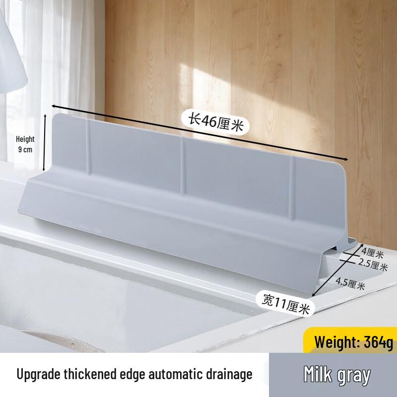 Ruhan Silicone Washbasin Splash Guard with Suction Cups