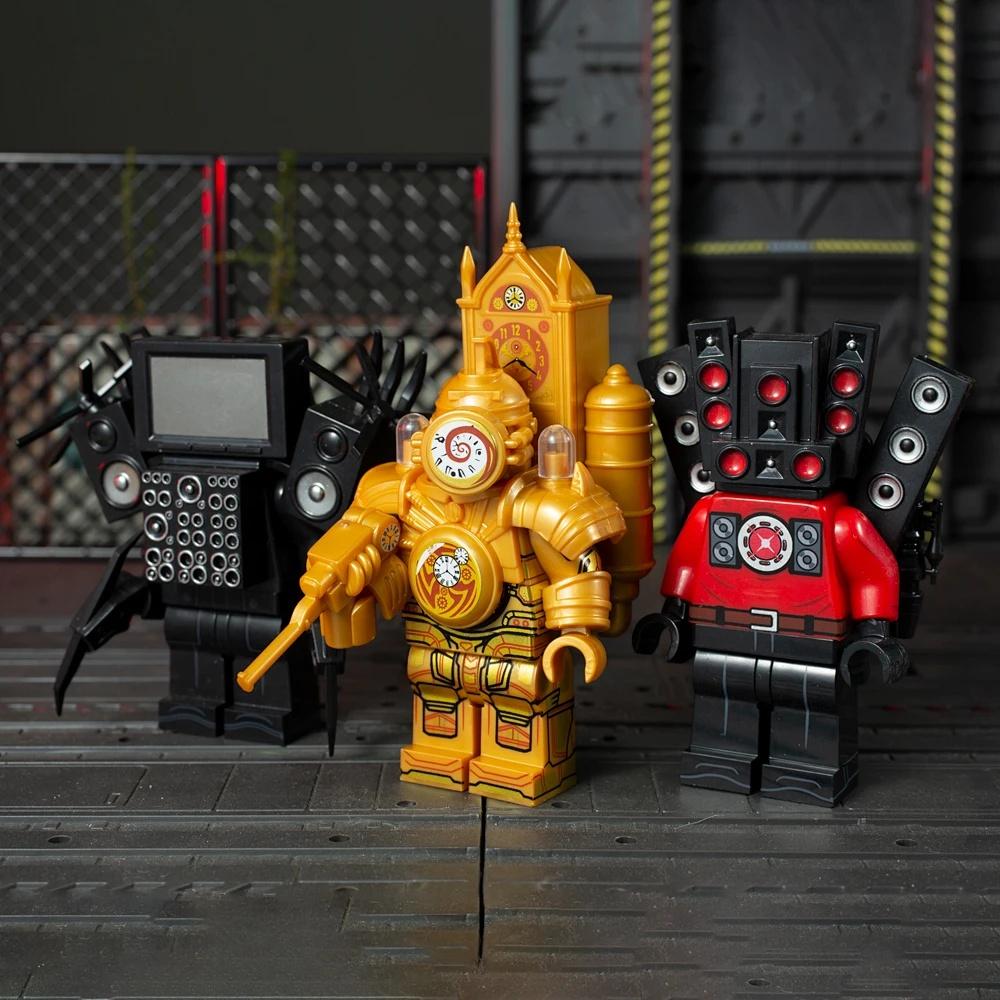 

Игрушки-конструкторы для детей «Телевизормен», «Туалетмен»