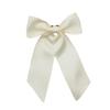 Lystrfac Fashion Retro Ribbon Bow Tie Hair Clips for Women Girls Wide Back Head Top Clip Hairpin  Hairgrips Hair Accessories