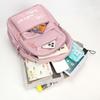 Student bag girl middle school student load reduction spine bag large capacity new high school backpack
