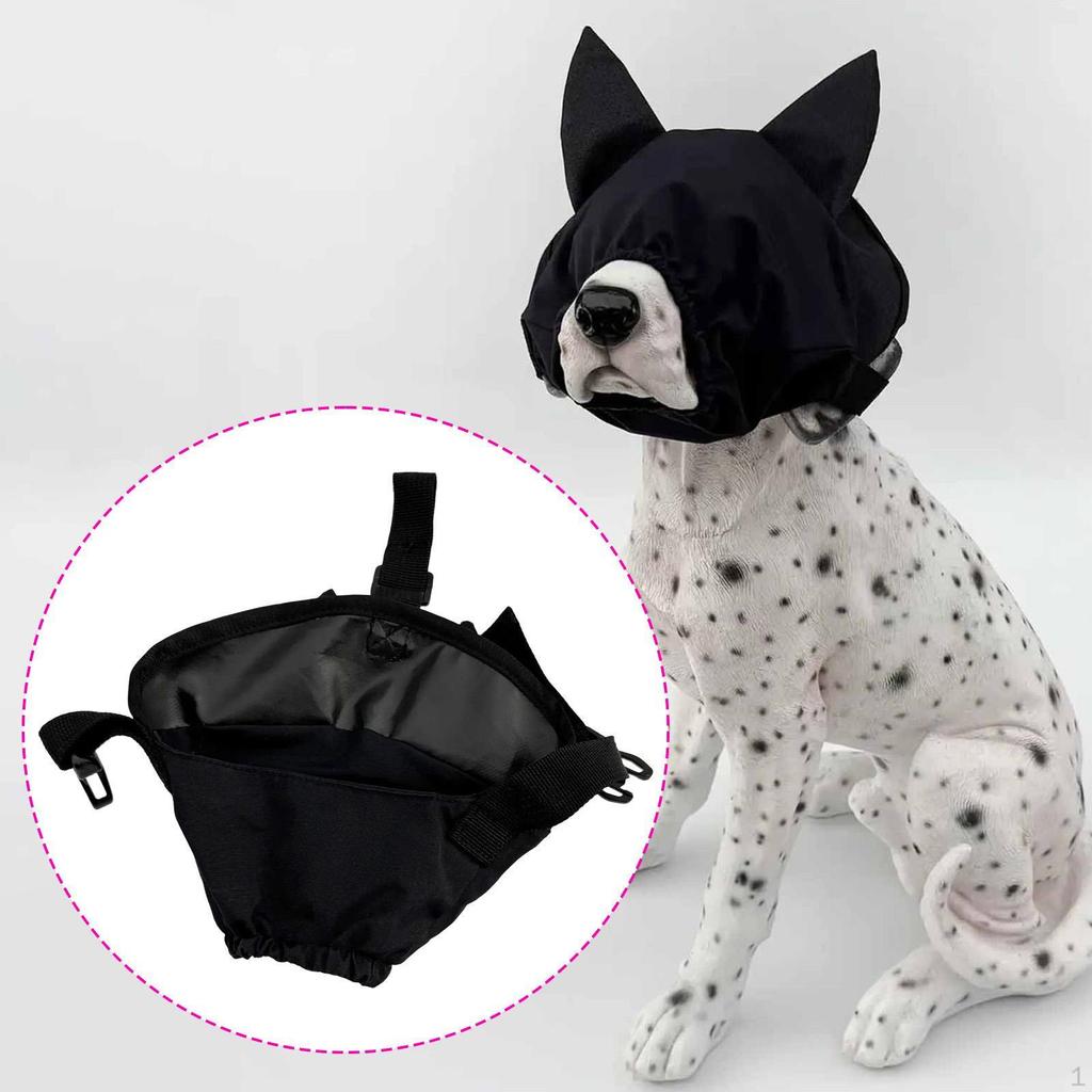 Cover Calming Cap Eye Dog Head Wrap for Puppy Outdoor