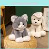 Cat Cuter Fox Dog Plush Dolls With Plush Filling For Kids Playroom Decoration