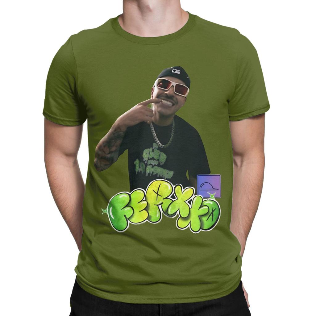 Ferxxo Classic Funny 100 Cotton Tshirt Feid Tops Tees For Unisex