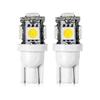 Light Bulbs T10 Super Bright Car Turn Signal / License Plate Lamp 2Pcs White And Yellow