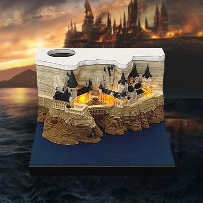 Calendario 3D Pop-Up e Blocco Note Harry Potter 2026