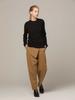 AYIHOLIC CASHMERE High Gauge Round Neck Long Sleeve Knit