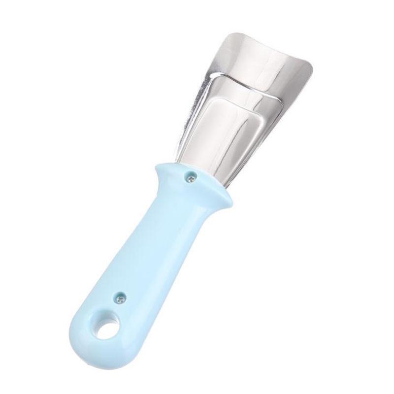 S201 Stainless Steel Ice Scraper & Defroster for Refrigerators - Household Cleaning Gadget & Ice Shovel.