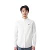 Timberland Solid Color Brand Logo Print Elastic Comfortable Long Sleeve Shirt Men Shirts White A2ERT-100