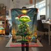 Christmas Gift Comedy Movie How the Grinch Stole Christmas blanket home warming, four season bed decoration sofa cover flannel throwing blanket K18