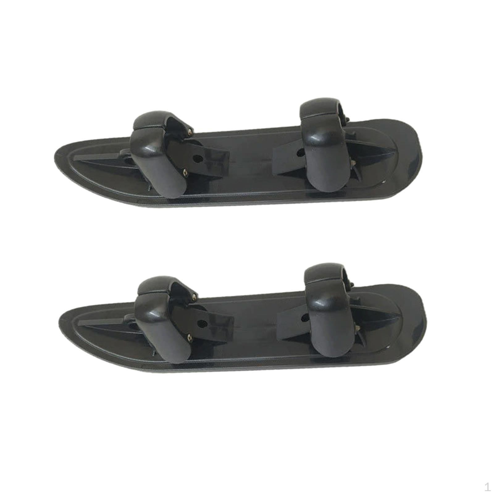 

2Pcs Skis for Snow Skiing Attachment Versatile Easy to Install Ski