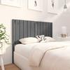 VidaXL Headboard Grey 125.5x4x100 Cm Solid Pine Wood 818862
