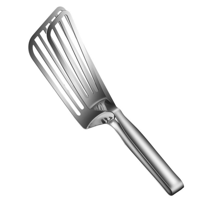 304 Stainless Steel Hollow Clamp Fish Spatula Clip Steak Spatula For Buffets Bars Parties