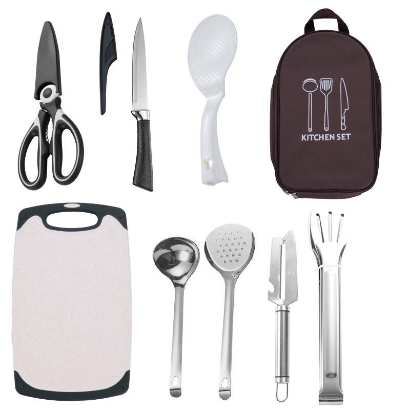 BBQ Master Portable Stainless Steel Outdoor Cookware Set