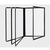 For A4 1/2/3/4/5/ 6/7/8/10/ Slots Single Dobule Three Panel Plastic Menu Holder Transparent Folder Cover