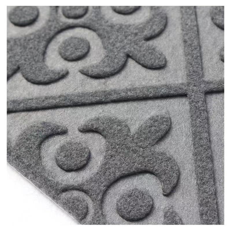 Non-Slip Stair Treads: Adhesive-Free, Cuttable, Wear & Dirt Resistant Mat for Stairs & Bathroom.