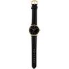 Casio Analog Watch Black Leather 46x40x8.2mm Quartz Movement