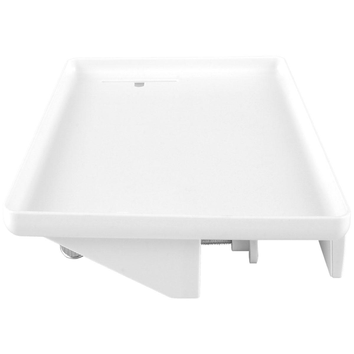 

Прикроватный органайзер-поднос с зажимом, Съемная сверхпрочная прикроватная полка, Многофункциональная прикроватная полка, Экономия места белый