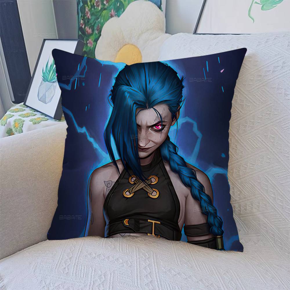 A-Arcane L-League Of L-Legends Pillow Cover Design Cushion Cover Decor Holiday Decorati