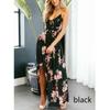 Summer Women Printed Strapless Dress SeasideIrregular Long Dresses Ruffles Chiffon Maxi Dresses