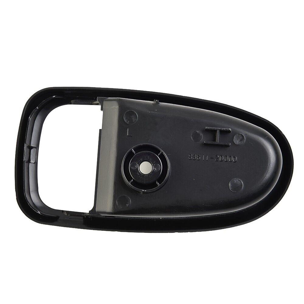 LH Left Driver Inside Door Handle Trim Cover Black For Hyundai Elantra 2001-2006