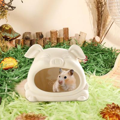 Keramik Hamster Lebensraum Versteck, Höhle Haustier Schlaf Nest Dekorationen für Andere Kleine
