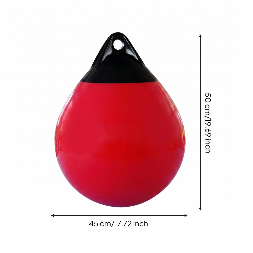 Anti-Collision Buoy PVC Boat Hull Guard Polyurethane Waterway Marker for
