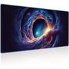 Extended Gaming Mouse Pad Desk Mat Cloth Surface Non Slip Rubber Base for PC Laptop Keyboard Office Desk Setup
