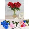Lebendige 50 cm lange künstliche Rosen mit langem Stiel Exquisite künstliche Seidenblumen zur Heimdekoration