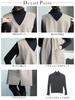 Gold Japan Plus Size and Dress Set with Turtleneck and Long Sleeves Women's Tops, Jumper, Skirt, (JP, Alphabet, 5L, Beige)