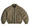 Women's Quilted Bomber Jacket Padded D26973-C143-273 Brown