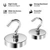 J10-J42MM Strong Magnetic Hook Multi Purpose Storage Hook Household Kitchen Storage Hook Key Storage Hook Bathroom Hanger