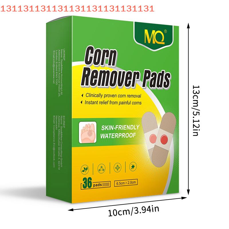 36 STÜCKE Medizinische Fußpflege Aufkleber Hühneraugenentfernungspads Kurative Hornhautentfernung Schwielen Detox Sommer Fußpflegewerkzeuge