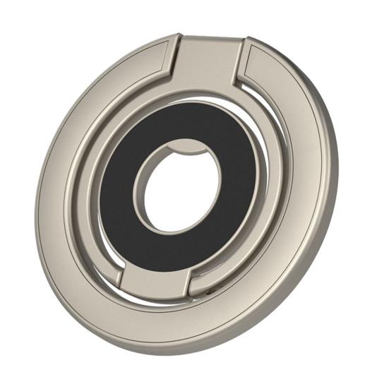 Magnetic Phone Ring Stand Foldable Phone Holder Double-sided Design Horizontal Vertical Mounts for Desk And Car Mount