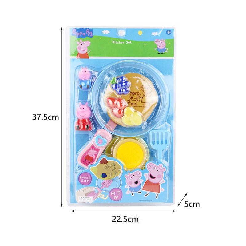 

Peppa Pig Page Vegetable Noodle Frying Pan Kitchen Homemaker Toy Girl Simulation Cooking Children s Christmas Gift