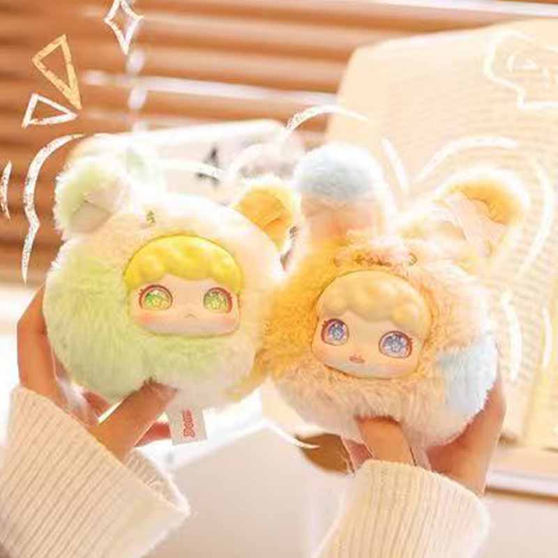 Domi Splice World Vinyl Plush Cartoon Cute Backpack Pendant Doll Mixed Color Keychain Toy Gift Surprise Box