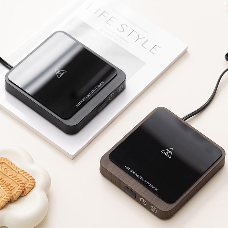 20W Podgrzewacz do Kubka Kawa Podgrzewacz do Filiżanek Mata Grzewcza Elektryczna Płyta Grzewcza 5 Biegów Regulacja Temperatury Podkładka Grzewcza Do Herbaty Mlecznej Wody 220V